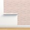 Pink Abstract Modern Hand Drawn Lines Waves Moody Wonky Painted Textured Rustic Mark Making Small Scale Custom Removable Wallpaper by Spoonflower Peel & Stick Wallpaper 2FT Wide